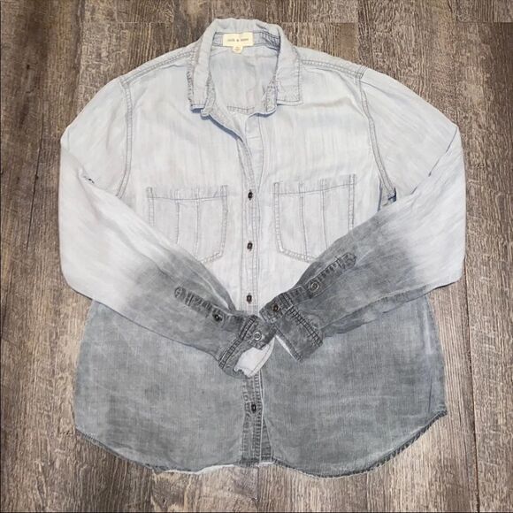 Cloth & Stone Button Front Shirt - Picture 1 of 3